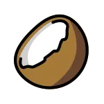 Coconut SVG Icon